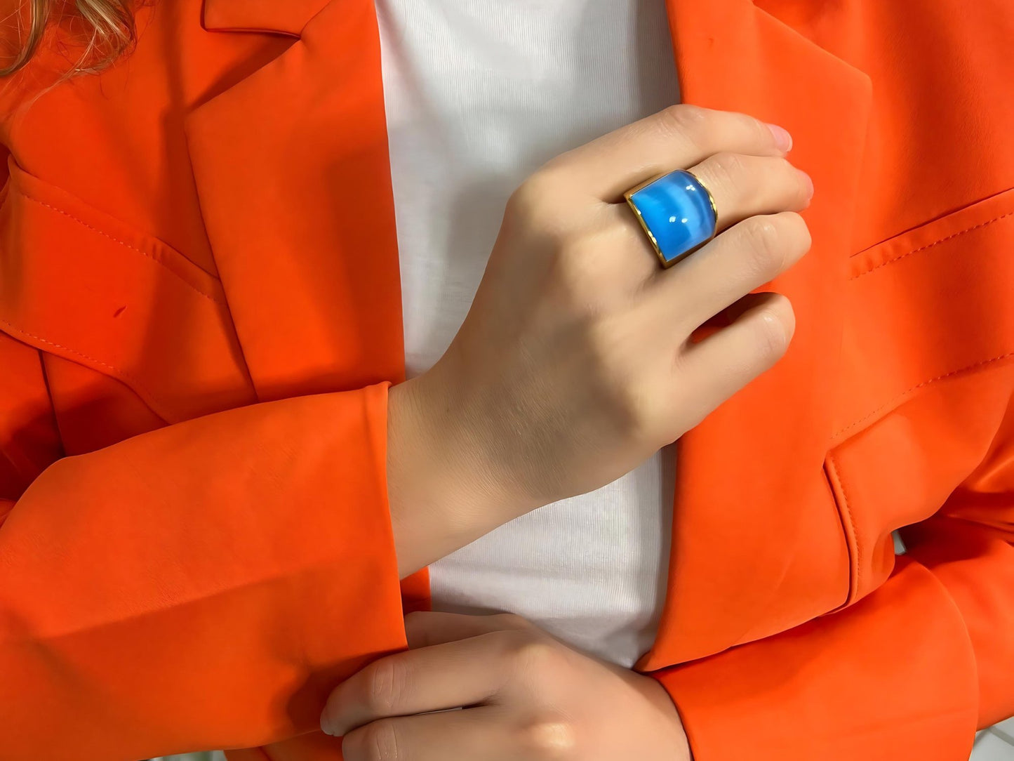 Malvi Beach Blue Ring - Bonic ZegridMalvi Beach Blue RingBonic Zegrid