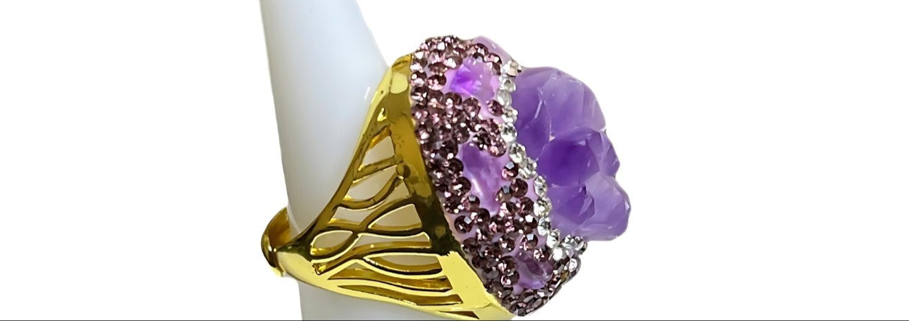 Camilia Purple Amethyst ring - Bonic ZegridCamilia Purple Amethyst ringBonic Zegrid